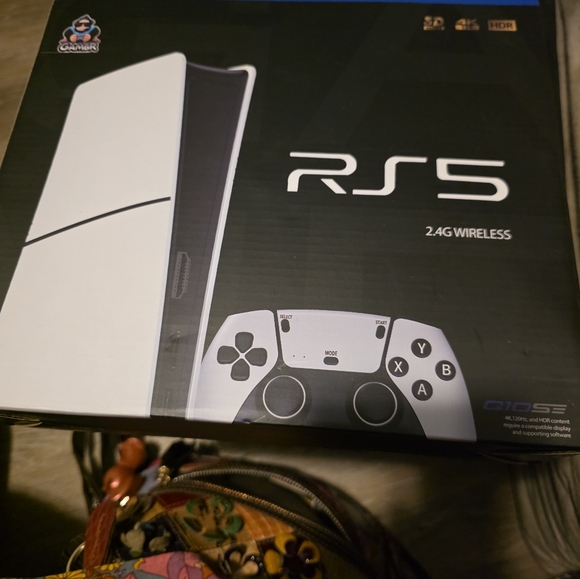 Other - 2.4G Wireless Gaming Console and Controller - White